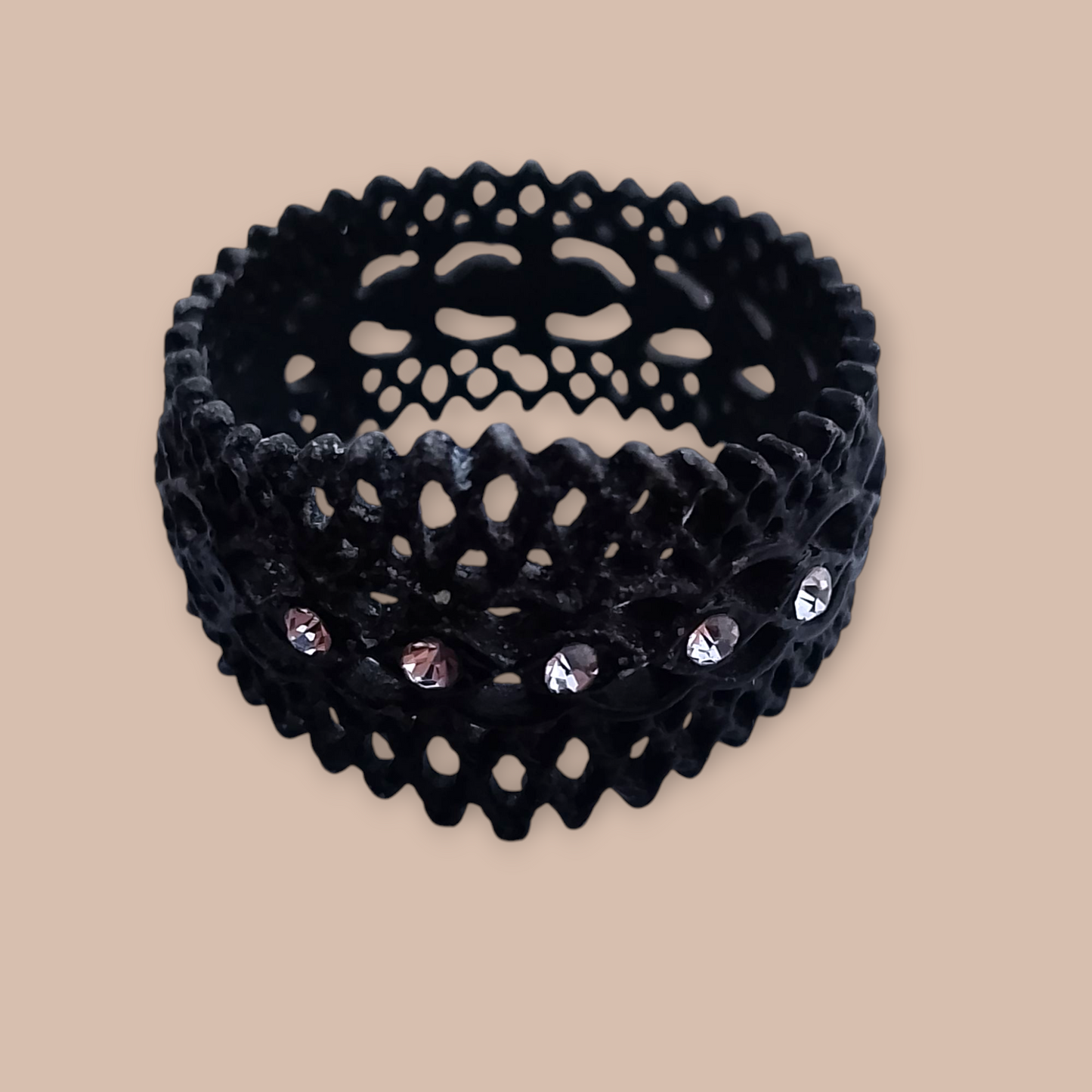 "Trendy 11-Piece Challa Rings – Mixed Metal Tones (Gold, Copper, Black) for Girls & Women"